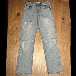 Reformation Cynthia Straight Leg Jeans